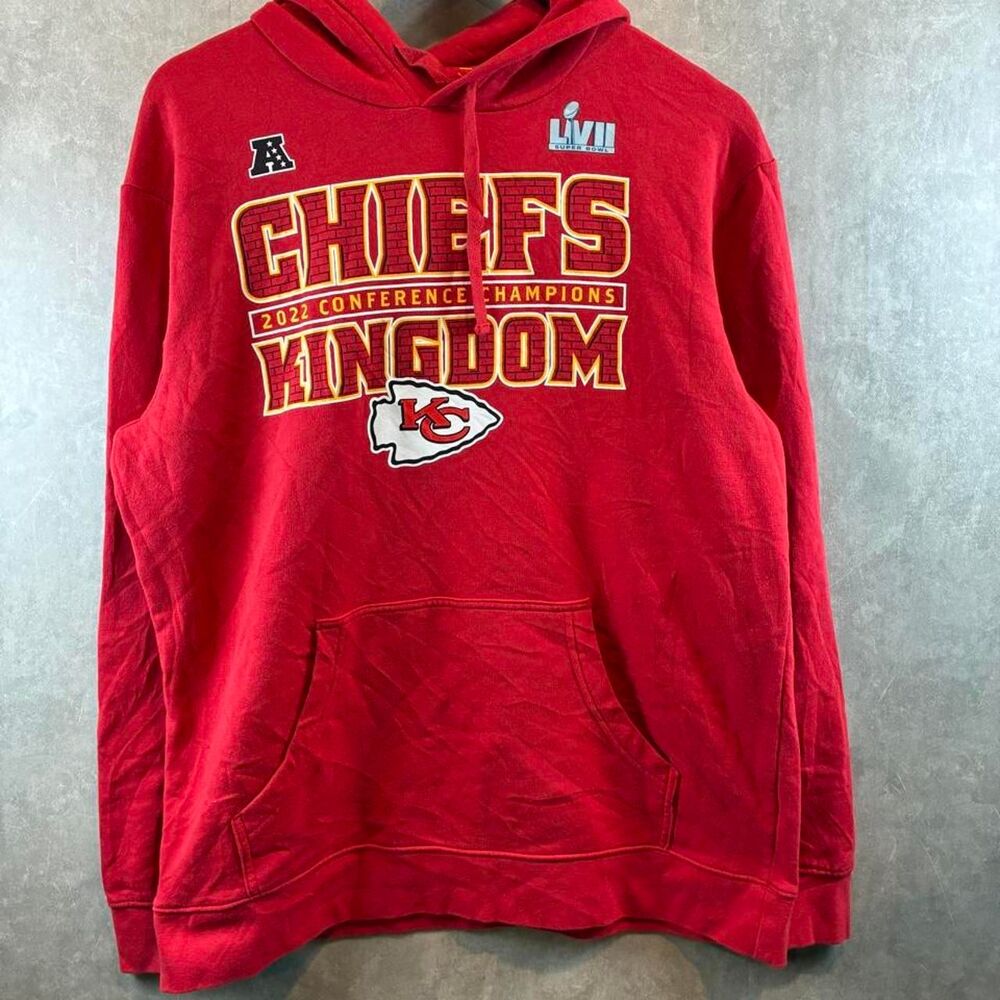 Nfl Men's Red Hoodie